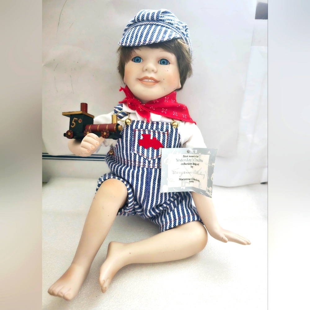 Ashton Drake Porcelain Andy Doll